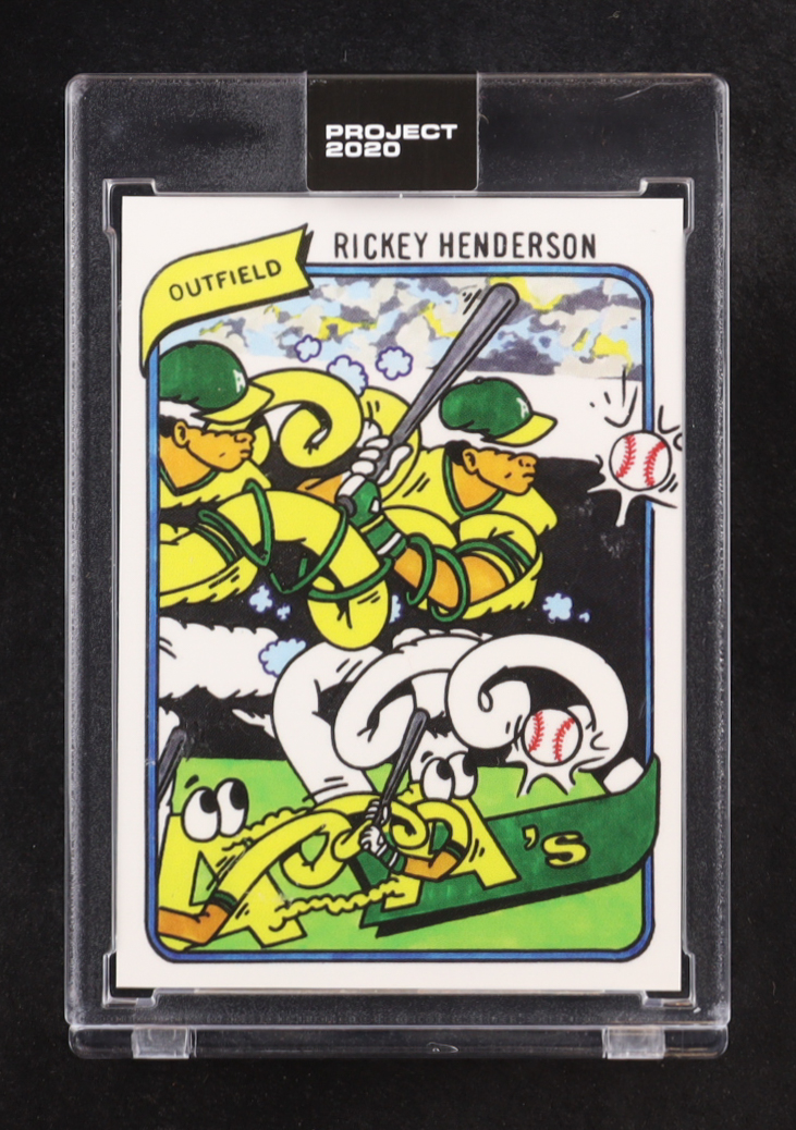 Rickey Henderson 2020 Topps Project 2020 #168 / Ermsy at PristineAuction.com Rickey Henderson 2020 Topps Project 2020 #168 / Ermsy at PristineAuction.com