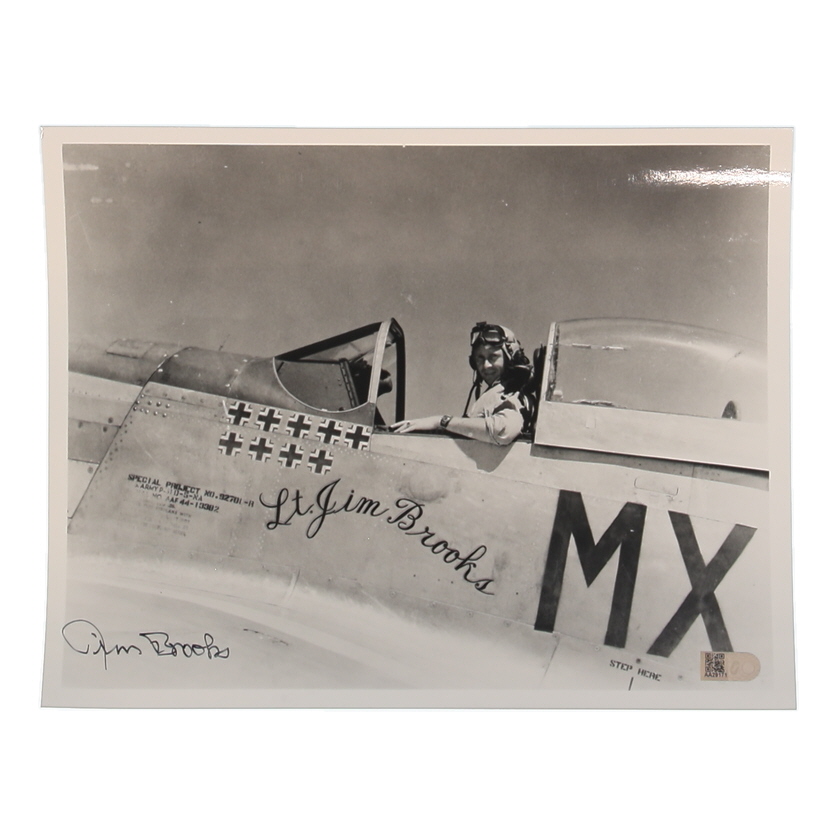 Jim Brooks Signed 8x10 Photo (AIV) at PristineAuction.com Jim Brooks Signed 8x10 Photo (AIV) at PristineAuction.com