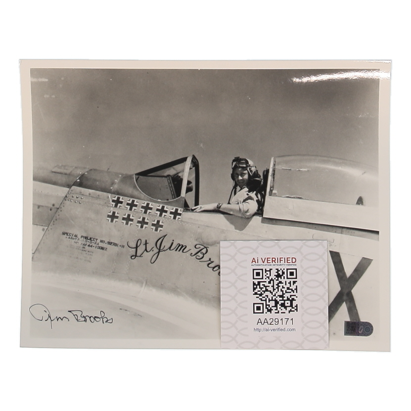 Jim Brooks Signed 8x10 Photo (AIV) at PristineAuction.com Jim Brooks Signed 8x10 Photo (AIV) at PristineAuction.com