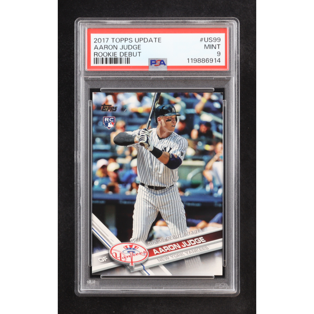 Aaron Judge 2017 Topps Update #US99A RD RC (PSA 9) at PristineAuction.com