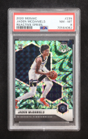 Jaden Mcdaniels 2020 Panini Mosaic Reactive Green Prizm #235 RC (PSA 8) at PristineAuction.com