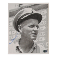 Tom Blackburn Signed 8x10 Photo (AIV) at PristineAuction.com