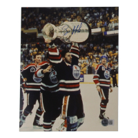 Bill Ranford Signed Oilers 8x10 Photo (Beckett) at PristineAuction.com