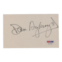 Dan Aykroyd Signed Index Card (PSA) at PristineAuction.com
