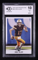 Josh Allen 2018 Leaf Rookie Star #08 RC (BCCG 10) at PristineAuction.com