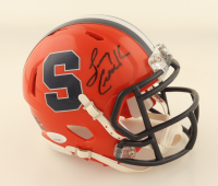 Larry Csonka Signed Syracuse Orange Speed Mini Helmet (JSA) at PristineAuction.com