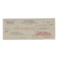 Blake Edwards Signed 1966 Personal Check (JSA) at PristineAuction.com