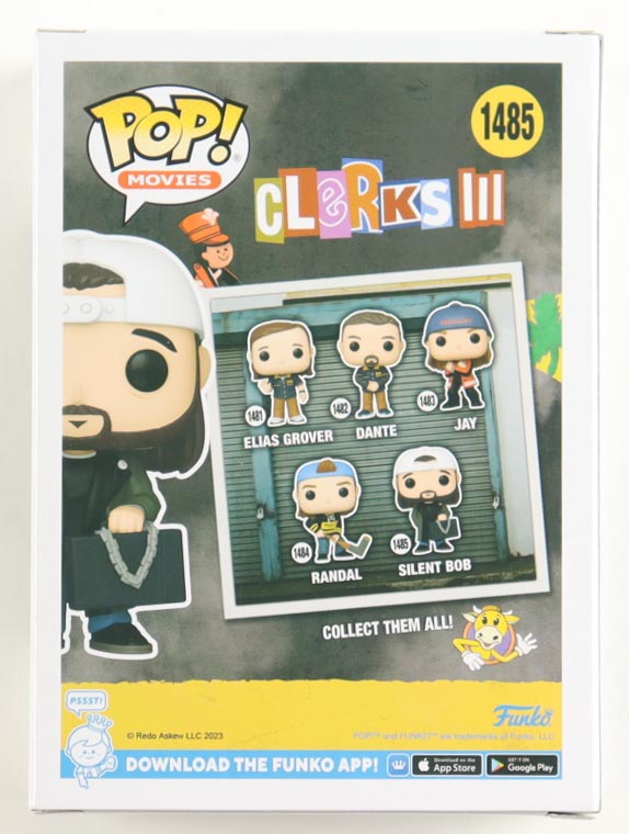 Kevin Smith Signed "Clerks III" #1485 Silent Bob Funko Pop! Vinyl Figure (PSA) at PristineAuction.com Kevin Smith Signed "Clerks III" #1485 Silent Bob Funko Pop! Vinyl Figure (PSA) at PristineAuction.com