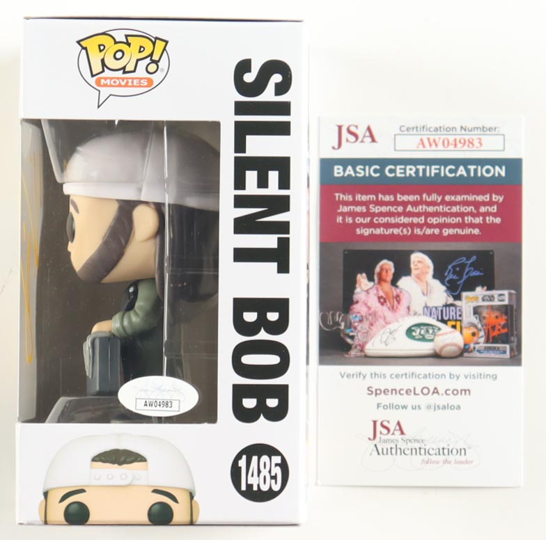 Kevin Smith Signed "Clerks III" #1485 Silent Bob Funko Pop! Vinyl Figure (PSA) at PristineAuction.com Kevin Smith Signed "Clerks III" #1485 Silent Bob Funko Pop! Vinyl Figure (PSA) at PristineAuction.com