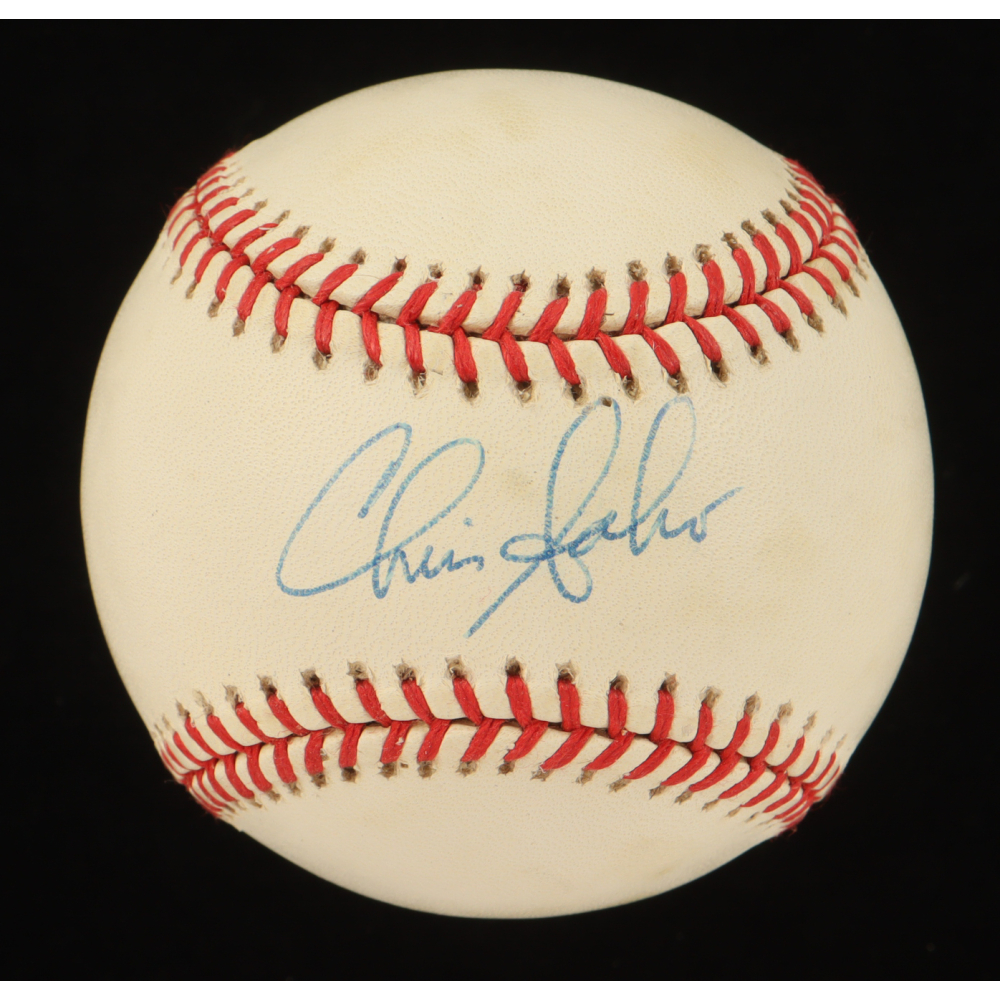 Chris Sabo Signed ONL Baseball (Beckett) at PristineAuction.com