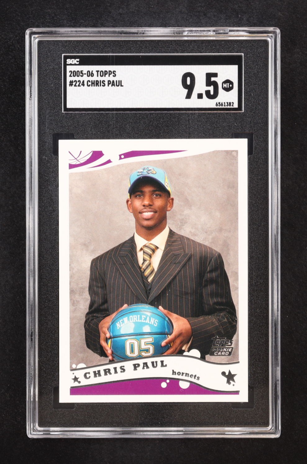Chris Paul 2005-06 Topps #224 RC (SGC 9.5) at PristineAuction.com Chris Paul 2005-06 Topps #224 RC (SGC 9.5) at PristineAuction.com