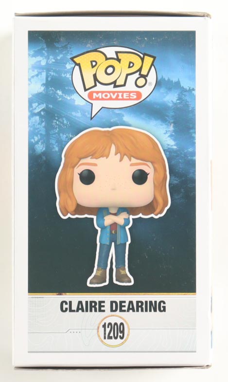 Bryce Dallas Howard Signed "Jurassic World" #1209 Claire Dearing Funko Pop! Vinyl Figure Inscribed "Claire" (PSA) at PristineAuction.com Bryce Dallas Howard Signed "Jurassic World" #1209 Claire Dearing Funko Pop! Vinyl Figure Inscribed "Claire" (PSA) at PristineAuction.com