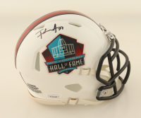 Frank Gore Signed Hall of Fame Logo Speed Mini Helmet (JSA) at PristineAuction.com