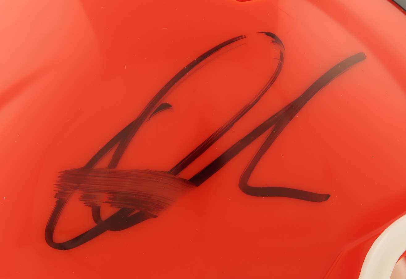 Quinshon Judkins Signed Browns Speed Mini Helmet (Beckett) at PristineAuction.com Quinshon Judkins Signed Browns Speed Mini Helmet (Beckett) at PristineAuction.com