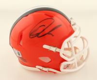 Quinshon Judkins Signed Browns Speed Mini Helmet (Beckett) at PristineAuction.com