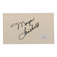 Morgan Fairchild Signed Index Card (JSA) at PristineAuction.com