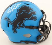 Calvin Johnson Signed Lions Full-Size Rave Alternate Speed Helmet (Beckett) at PristineAuction.com