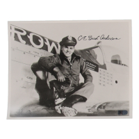 CE "Bud" Anderson Signed 8x10 Photo (AIV) at PristineAuction.com