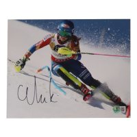 Mikaela Shiffrin Signed 8x10 Photo (Beckett) at PristineAuction.com