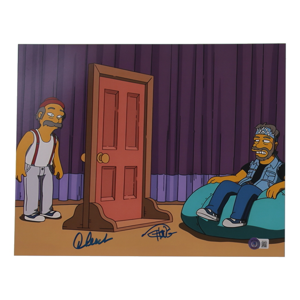 Cheech Marin & Tommy Chong Signed "The Simpsons" 11x14 Photo (Beckett) at PristineAuction.com Cheech Marin & Tommy Chong Signed "The Simpsons" 11x14 Photo (Beckett) at PristineAuction.com