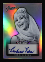 Barbara Eden 2022 Leaf Pop Century Metal Glamour Graphs Prismatic Silver #GGBE1 #10/15 at PristineAuction.com