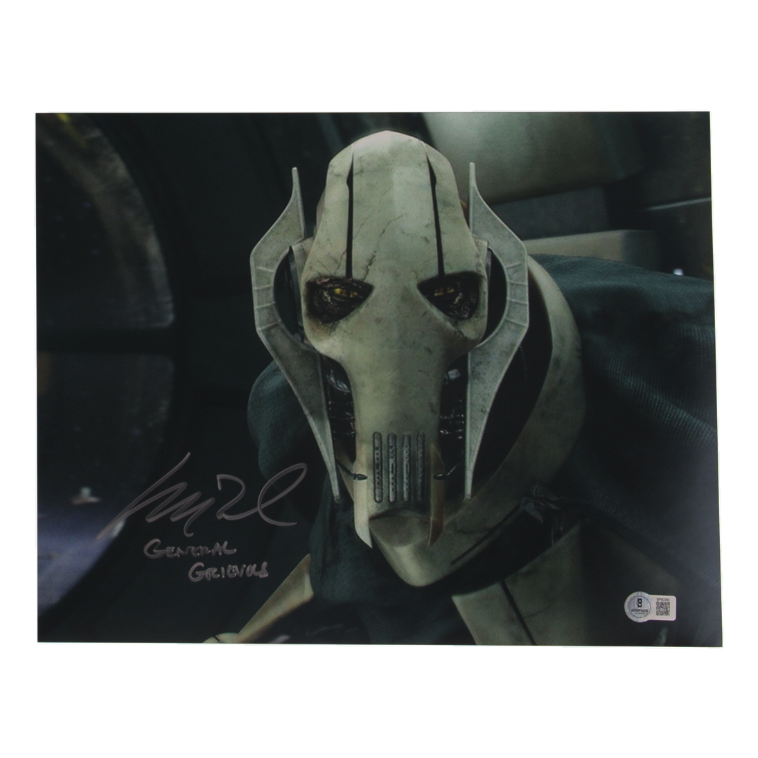 Matthew Wood Signed "Star Wars" 11x14 Photo Inscribed "General Grievous" (Beckett) at PristineAuction.com Matthew Wood Signed "Star Wars" 11x14 Photo Inscribed "General Grievous" (Beckett) at PristineAuction.com