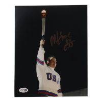 Mike Eruzione Signed Team USA 8x10 Photo Inscribed "80 Gold" (JSA) at PristineAuction.com