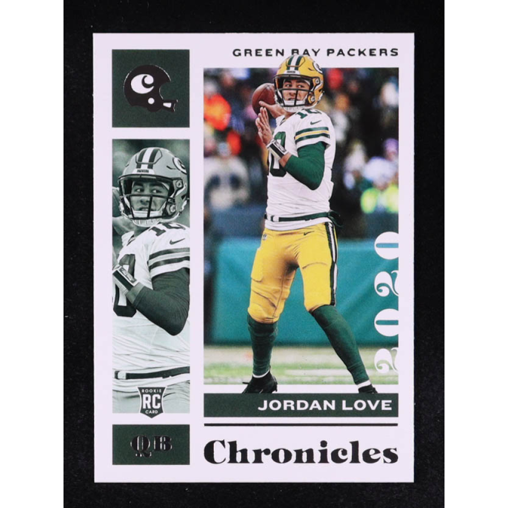 Jordan Love 2020 Panini Chronicles #38 RC at PristineAuction.com