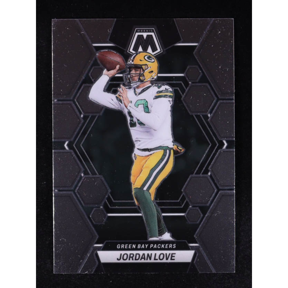 Jordan Love 2023 Panini Mosaic #83 at PristineAuction.com
