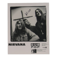 Krist Novoselic Signed "Nirvana" 8x10 Photo (JSA) at PristineAuction.com