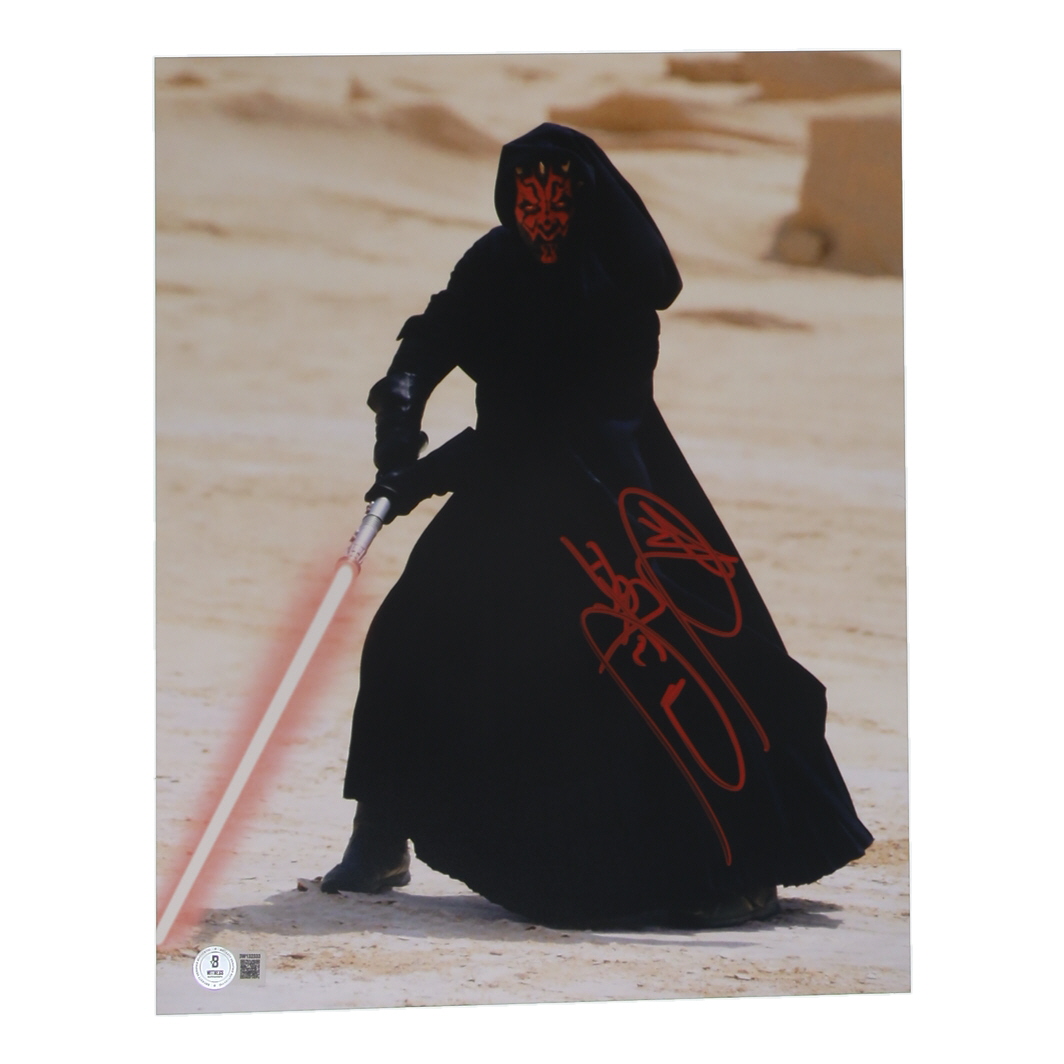 Ray Park Signed "Star Wars: Episode I – The Phantom Menace" 11x14 Photo Inscribed "Darth Maul" (Beckett) at PristineAuction.com Ray Park Signed "Star Wars: Episode I – The Phantom Menace" 11x14 Photo Inscribed "Darth Maul" (Beckett) at PristineAuction.com