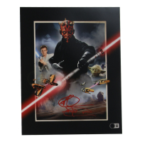 Ray Park Signed "Star Wars: Episode I – The Phantom Menace" 11x14 Photo Inscribed "Darth Maul" (Beckett) at PristineAuction.com