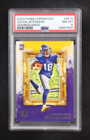 Justin Jefferson 2020 Panini Chronicles Gridiron Kings #GK-13 RC (PSA 8) at PristineAuction.com