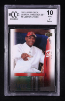 LeBron James 2003 Upper Deck LeBron James Box Set #8 The Cavaliers Get Their Man RC (BCCG 10) at PristineAuction.com