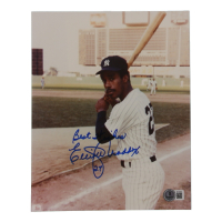 Elliott Maddox Signed Yankees 8x10 Photo Inscribed "Best Wishes" (Beckett) at PristineAuction.com