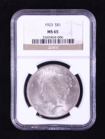 1923 Peace Silver $1 Dollar (NGC MS65) at PristineAuction.com