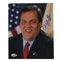 Chris Christie Signed 8x10 Photo (JSA) at PristineAuction.com