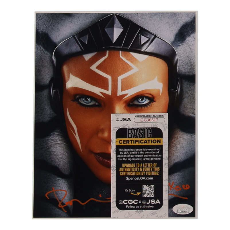 Rosario Dawson Signed "Ahsoka" 8x10 Photo (JSA) at PristineAuction.com Rosario Dawson Signed "Ahsoka" 8x10 Photo (JSA) at PristineAuction.com
