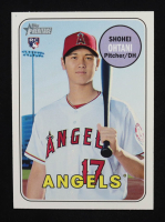 Shohei Ohtani 2018 Topps Heritage #600 RC at PristineAuction.com