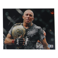 Georges St-Pierre Signed UFC 8x10 Photo (Beckett) at PristineAuction.com