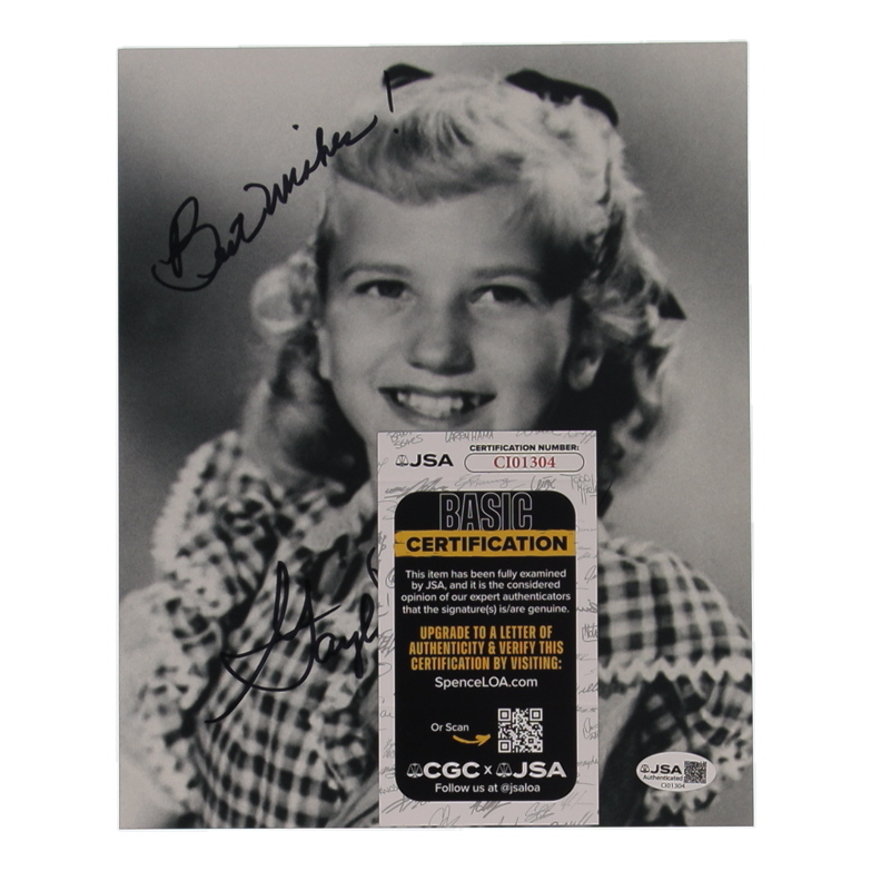 Gayla Peevey Signed 8x10 Photo Inscribed "Best Wishes" (JSA) at PristineAuction.com Gayla Peevey Signed 8x10 Photo Inscribed "Best Wishes" (JSA) at PristineAuction.com