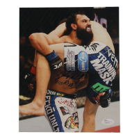 Johny Hendricks Signed UFC 8x10 Photo Inscribed "Bigg Rigg" (JSA) at PristineAuction.com