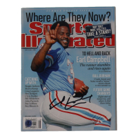 Earl Campbell Signed 2012 Sports Illustrated Magazine (Beckett) at PristineAuction.com