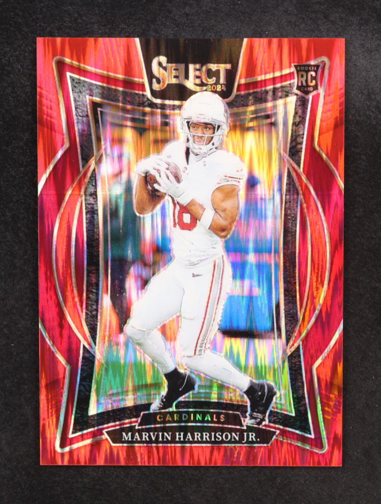Marvin Harrison Jr. 2024 Select Prizm Red Shock #28 RC #241/249