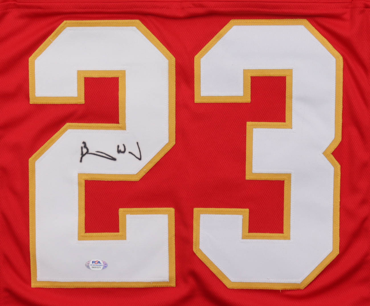 Barry Word Signed Jersey (PSA) at PristineAuction.com Barry Word Signed Jersey (PSA) at PristineAuction.com