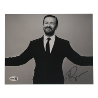 Ricky Gervais Signed 8x10 Photo (JSA) at PristineAuction.com
