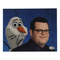 Josh Gad Signed "Frozen" 8x10 Photo Inscribed "Warm Hugs!" (JSA) at PristineAuction.com