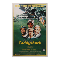 Chevy Chase Signed "Caddyshack" 11x17 Movie Poster Photo (Beckett) at PristineAuction.com