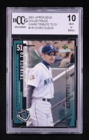 Ichiro Suzuki 2001 Upper Deck Collectibles Ichiro Tribute to 51 #I16 RC (BCCG 10) at PristineAuction.com