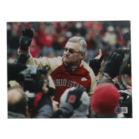 Jim Tressel Signed Ohio State Buckeyes 8x10 Photo (Beckett) at PristineAuction.com